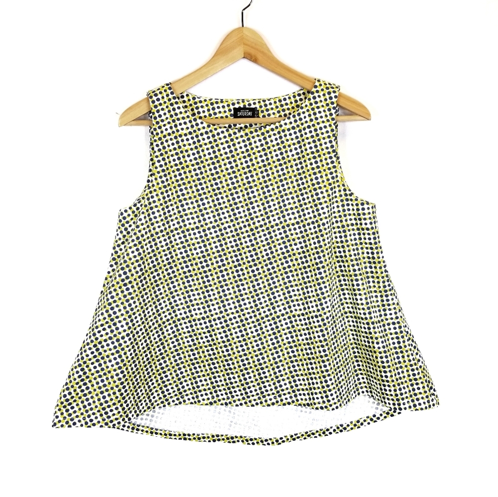 Kate Spade Saturday Polka Dot Top